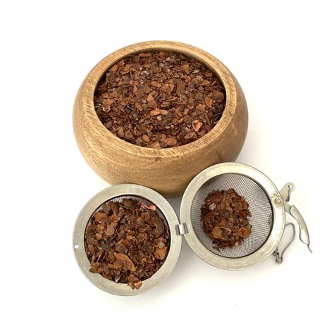 plain simple cacao husk tea  petals