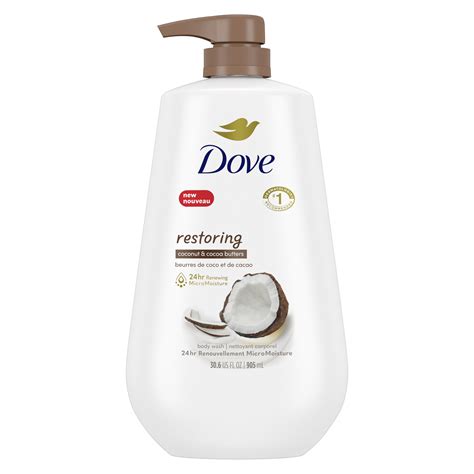 Dove Restoring Body Wash With Coconut Butter And Cocoa Butter Shop