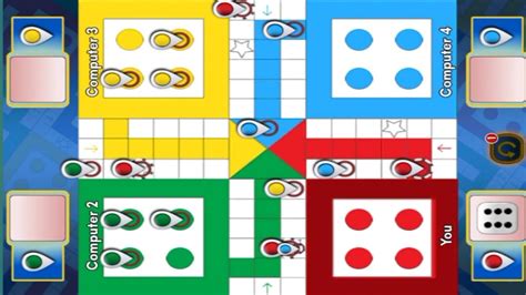 Ludu Game Ludo Game In 4 Player Ludo King Game 4 Player Gameplay