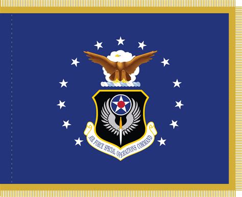 Air Force Flag Appliqued Nylon 4 4 X 5 6