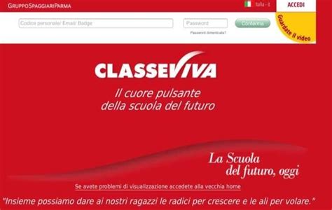 Guida Per Le Famiglie Come Utilizzare Il Registro Elettronico Classe Viva