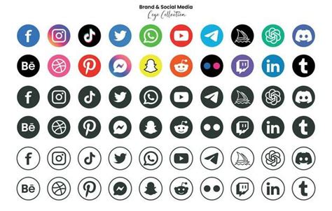 Facebook Instagram Youtube Logo Vector Art, Icons, and Graphics for ...