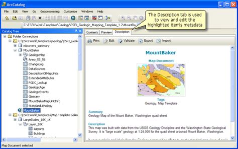 Crear Descripciones De Elementosarcmap Documentaci N