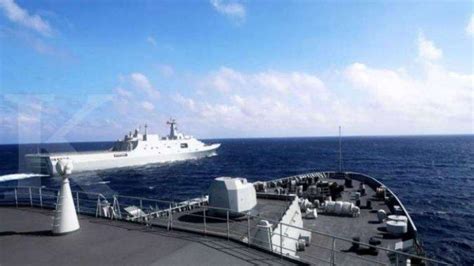 CHINA Vs Amerika Tiongkok Gelar Latihan Militer Di Laut China Selatan