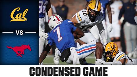 Cal Vs Smu Condensed Game Acc Football Youtube