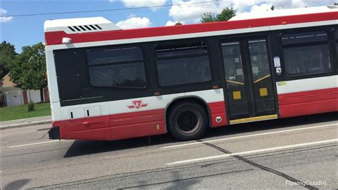 Ttc Bus 3107 On Route 53a Steeles Ave E To Staines Rd Youtube