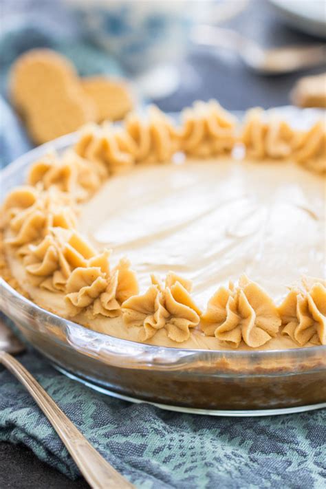 Nutter Butter No Bake Peanut Butter Pie Recipe The Gold Lining Girl