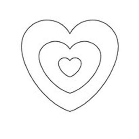 Трафарет сердца для вырезания из бумаги. Распечатать картинки в виде ...