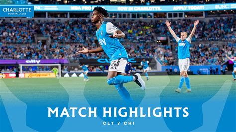 Win Highlights Charlotte Fc Vs Chicago Fire Fc Youtube