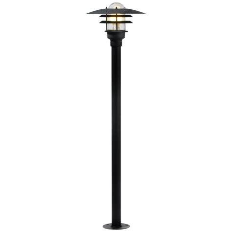 Nordlux Lonstrup Black Outdoor Bollard Light L L