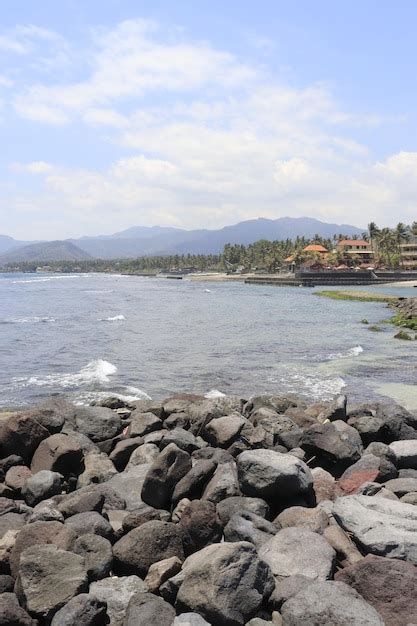 Premium Photo | A beautiful panoramic view of the beach in Bali Indonesia