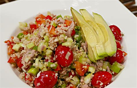 Quinoa Salad With Tuna And Avocado Mds CulinaryMedicine Org