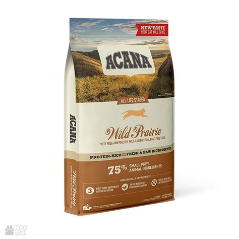 Корм для кошек Acana Wild Prairie 37/20 - Интернет-зоомагазин Zoolove