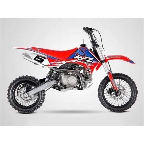 Moto Dirt Bike Cc Pit Bike Apollo Rfz Junior Rouge Cdiscount