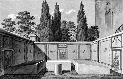 HGW23 Pompeii 1824 Reconstruction Illustration By Mazois Of Original