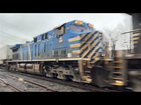 NS 3980 EX CEFX AC4400CW Unit Trails on NS 24X in South Plainfield, NJ ...