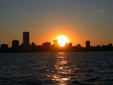 Milwaukee Sunset Lake Michigan Sunset Over Lake Michigan Flickr