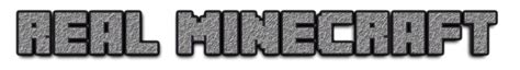 Real Minecraft Font Style Textcraft