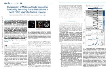 Suppression Of Motion Artifacts Caused By Temporally Recurring Tracer