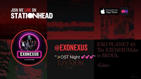 Join Me On Air On My Station Exonexus Only On The Stationhead App