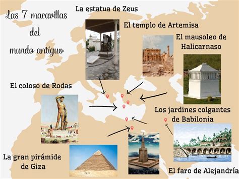 Las 7 maravillas del mundo antiguo cuáles son y sus características