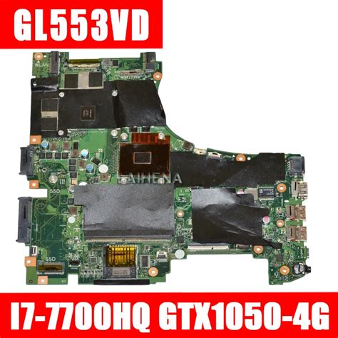 GL553VD Laptop Motherboard For ASUS ROG GL553VD FX53VD ZX53V GL553VW