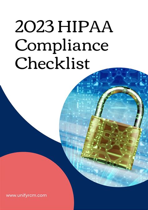 2023 HIPAA Compliance Checklist by Unify Healthcare Services - Issuu