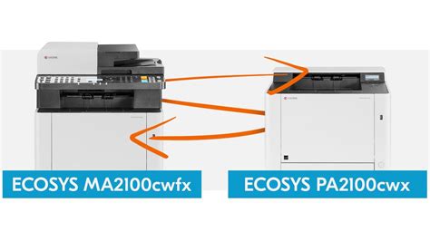 The Launch Of ECOSYS MA2100cwfx ECOSYS PA2100cwx Kyocera