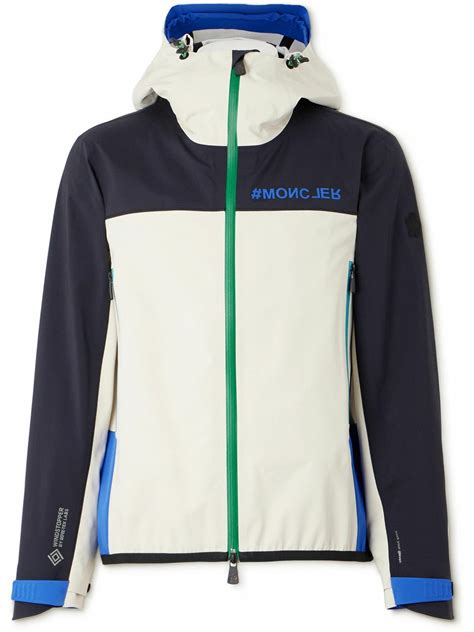 Moncler Grenoble Granges Colour Block Gore Tex™ Windstopper Hooded