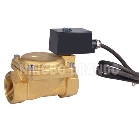 Ex Proof Normally Closed Diaphragm Pilot Operated Brass Solenoid Valve