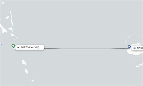 Direct Non Stop Flights From Port Vila To Nadi Schedules