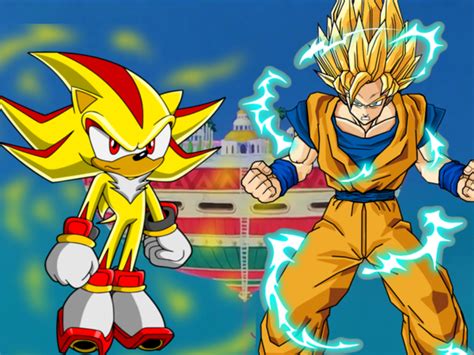 Goku and Shadow Wallpaper by MergedZamasuVA on DeviantArt