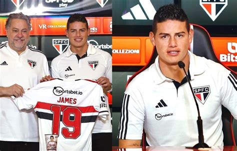 James Rodríguez es presentado oficialmente en Sao Paulo RTA Noticias