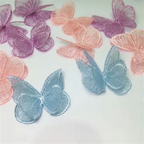 Butterfly Lace Appliques Lace Appliques Butterfly Etsy