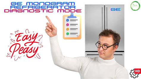 Ge Monogram Refrigerator Diagnostic Mode Reset Mode More Youtube