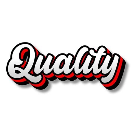 Premium Photo Quality Text D Silver Red Black White Background Photo