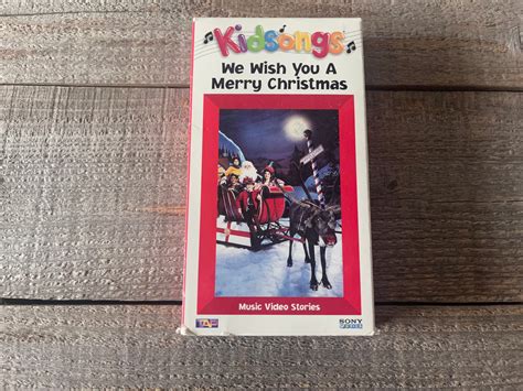 We Wish You A Merry Christmas Kidsongs VHS 1992 - Etsy