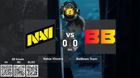 Natus Vincere Vs BetBoom Team ESL One Kuala Lumpur 2023 Closed