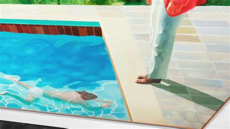 David Hockney Portrait Of An Artist Pool With Two Figures