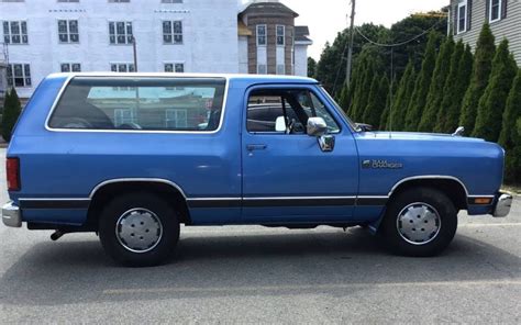 Bronco Alternative 1990 Dodge Ramcharger Barn Finds