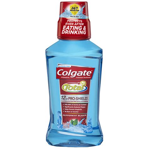 Colgate Total Mouthwash Peppermint 250ml