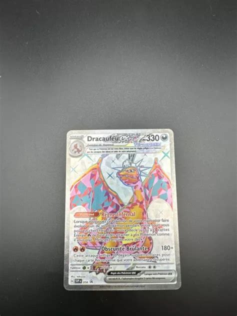 CARTE POKÉMON DRACAUFEU EX SVP056 PROMO Écarlate Et Violet Fr Neuf EUR