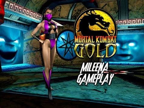 Mortal Kombat Gold Dreamcast Mileena Gameplay Bio Ending En