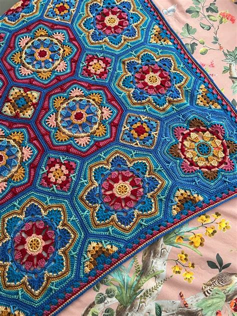 Marrakesh Persian Tiles Janie Crow Crochet Blanket Patterns