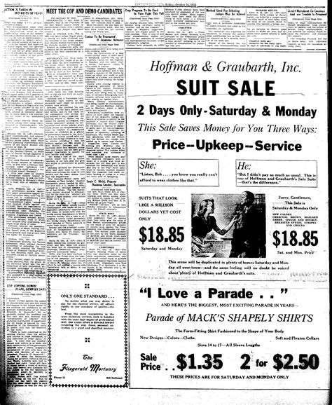 Las Vegas Optic,Las Vegas,New Mexico,Friday,October 14,year 1938,page ...
