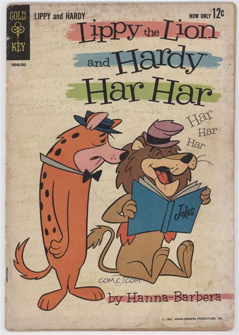 1963 Gold Key Lippy The Lion and Hardy Har Har #1 - Lippy The Lion and Hardy Har Har [Good/Fair ...