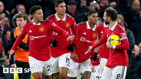 Manchester United 2 2 Leeds United Jadon Sancho Goal Earns Home Side