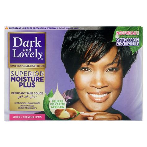 Dark And Lovely Superior Moisture Plus No Lye Relaxer Kit Oil Infused