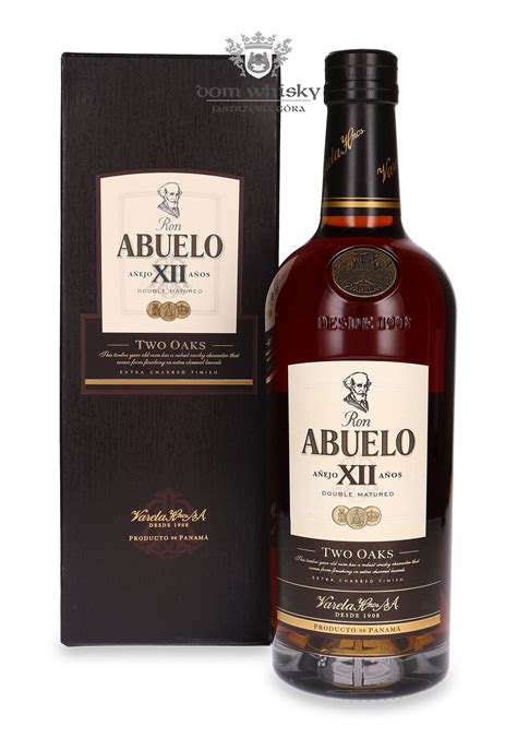 Ron Abuelo Xii 12 Letni Two Oaks Rum Panama 40 07l Dom Whisky