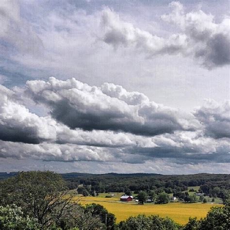 Beautifulmissouri Skyporn Clouds Barn Farm Field La Flickr